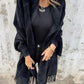 🔥HOT SALE 🔥Women's Long Sleeve Casual Tassel Shawl Coat