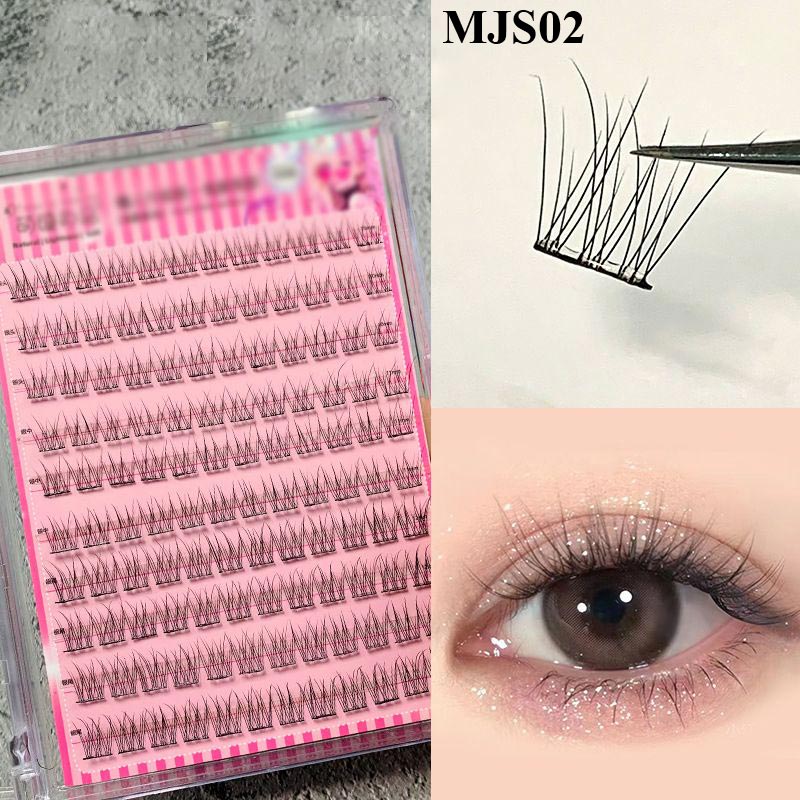 Waterproof Glue-free Realistic False Eyelashes-9