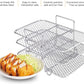 Double Basket Air Fryers Rack-3