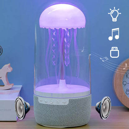 ✈️Free shipping🪼Jellyfish Mood Lamp with Bluetooth Speaker